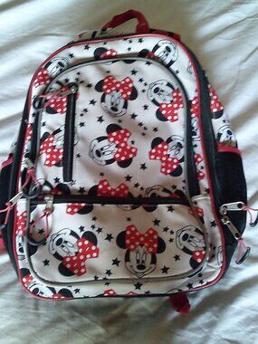 Minnie Mouse Backpack Bio World Backpack pre Owned